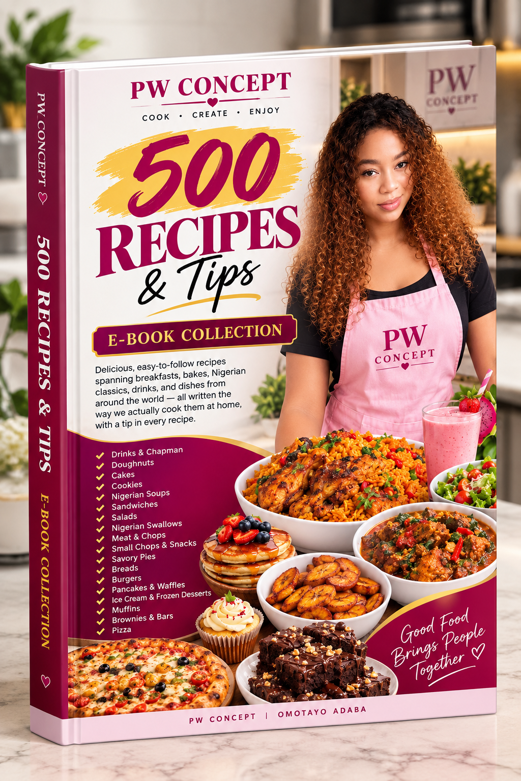 PW Concept 500 recipes and tips e-book 